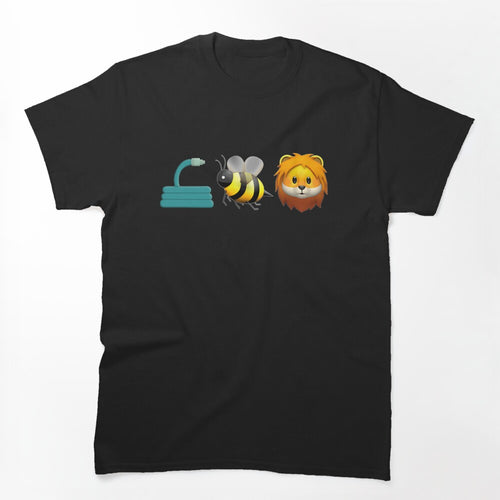 Hose Bee Lion Emoji Shirt