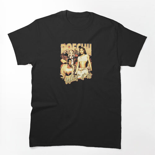 Doechii Rapper Halftone Bootleg Shirt