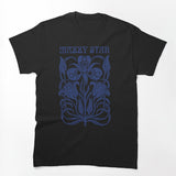 Mazzy Star Vintage Art Nouveau Style Into You Blue Shirt