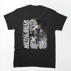 Snake Metal Gear Black Shirt