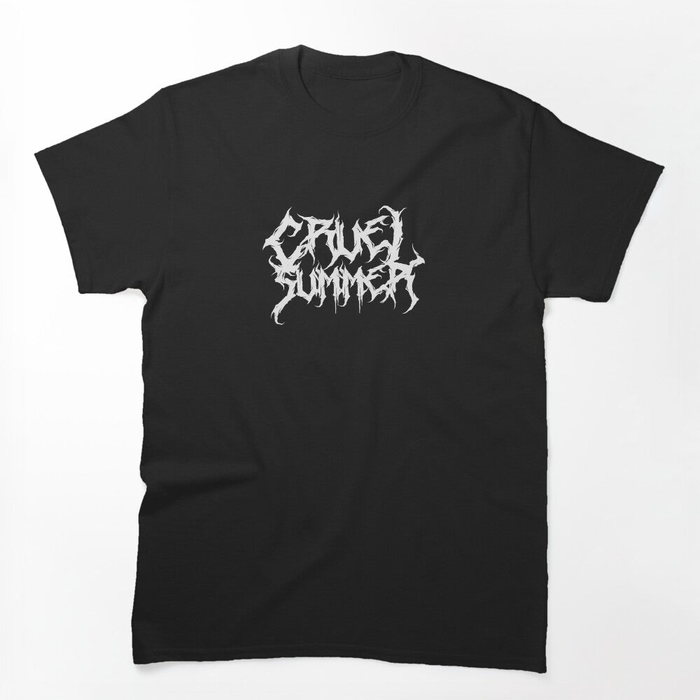 Black Metal Band Logo Cruel Summer Shirt