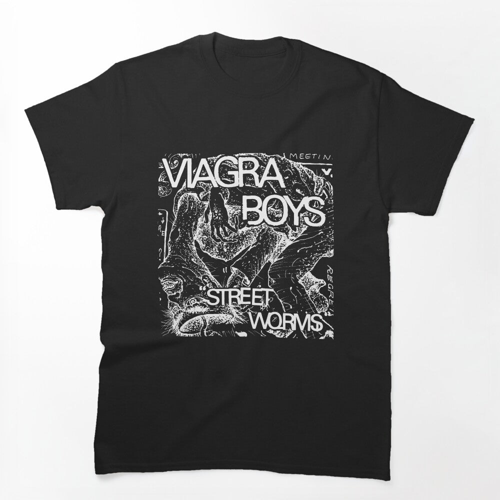 Viagra Boys Street Worms Post Punk Band Shirt