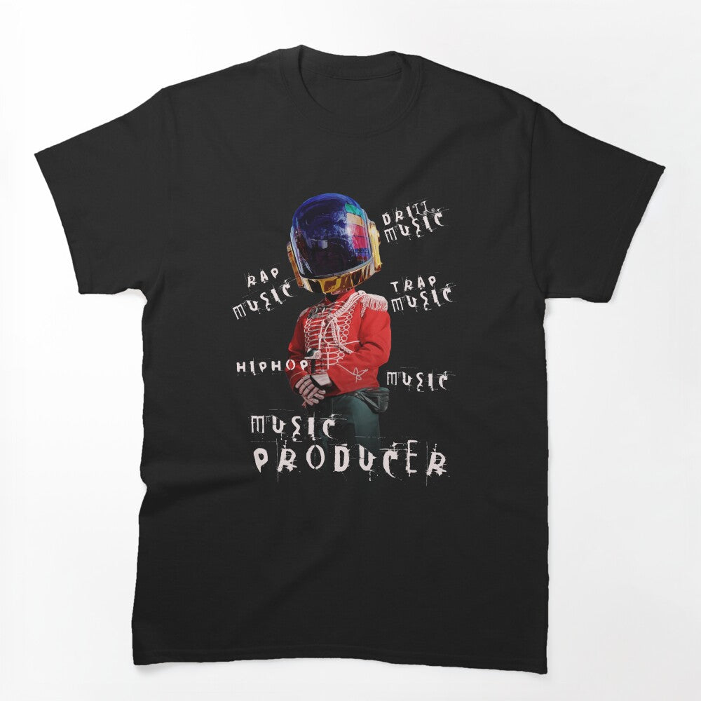 Music Producer Trap Drill Hip Hop Rap Shirt