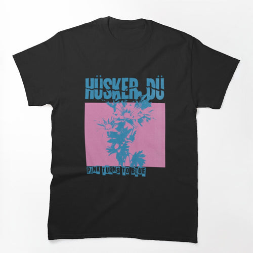 Husker Du Pink Turns To Blue Shirt