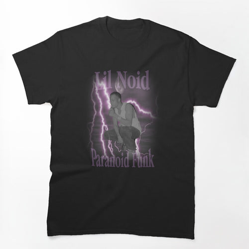 Lil Noid Paranoid Funk Memphis Hip Hop Bootleg T Shirt
