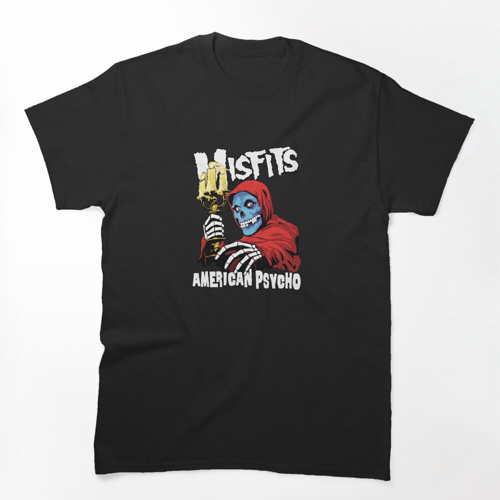 Punk Skull Band Logo Art Shirt