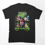 Yess Band Closes To The Edges Vintage Prog Rock Design Shirt