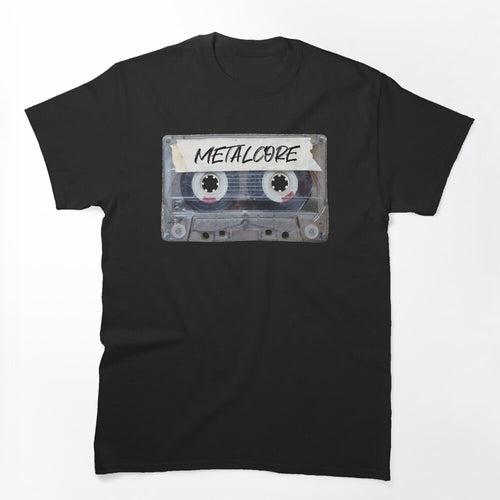 Recorded Music Genre Cassette Old School Metalcore Shirt