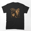 80s Hair Metal Rock Band Glam Rock Retro Duo Portrait Shirt
