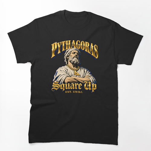 Pythagoras Square Up 90s Rap Bootleg Shirt