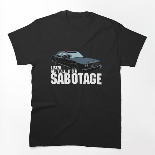 Sabotage Beastie Boys Car Shirt