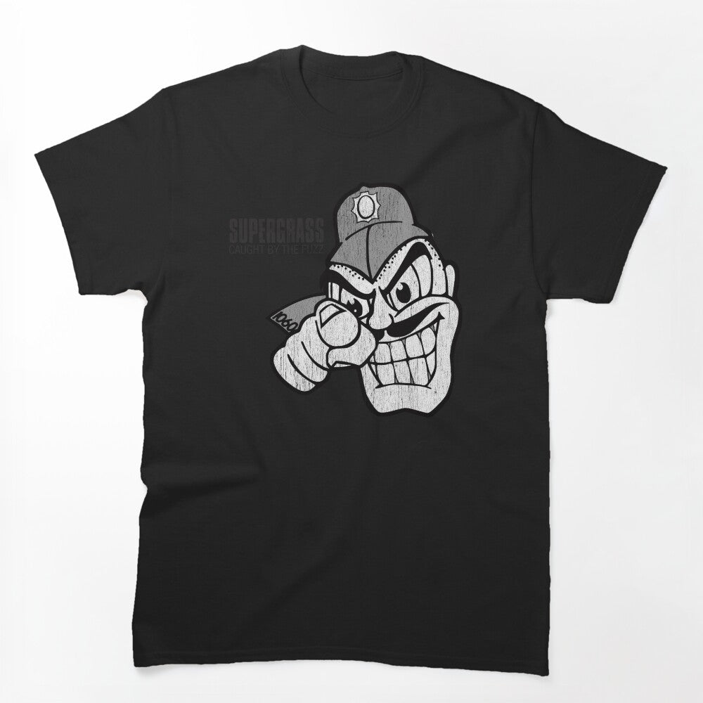 Supergrass Caught By The Fuzz Shirt
