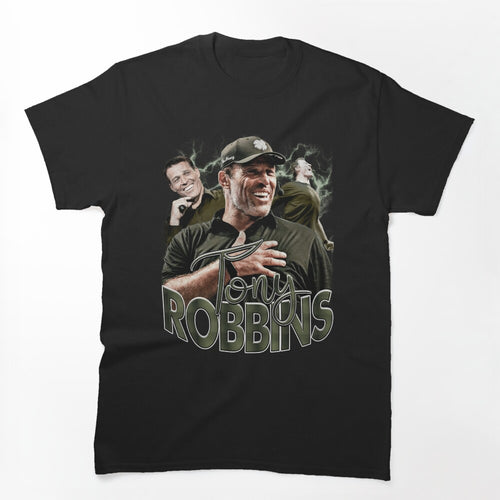 Tony Robbins Vintage Bootleg Rap Graphic Retro 90s Bootleg Graphic Shirt