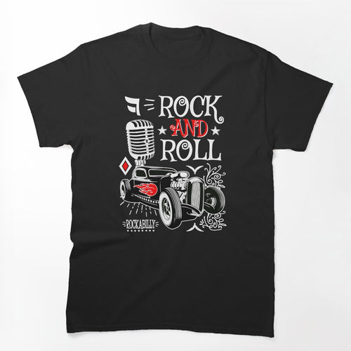 50s Rockabilly Hot Rod Rock And Roll Vintage Rocker Shirt