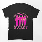 Sweet Fox On The Run Glam Rock Design Shirt