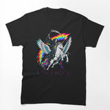 Death Metal Funny Grim Reaper Unicorn Rock Music Shirt