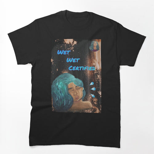 Aqua Bleached Bootleg Rap Shirt