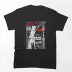 Distressed Retro Rock Portrait Shirt