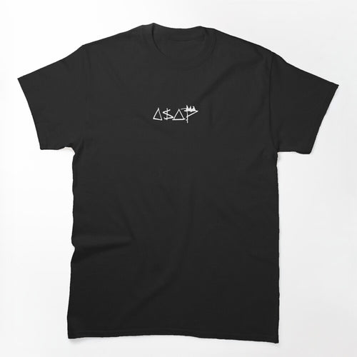 A AP Rocky Text Logo Shirt
