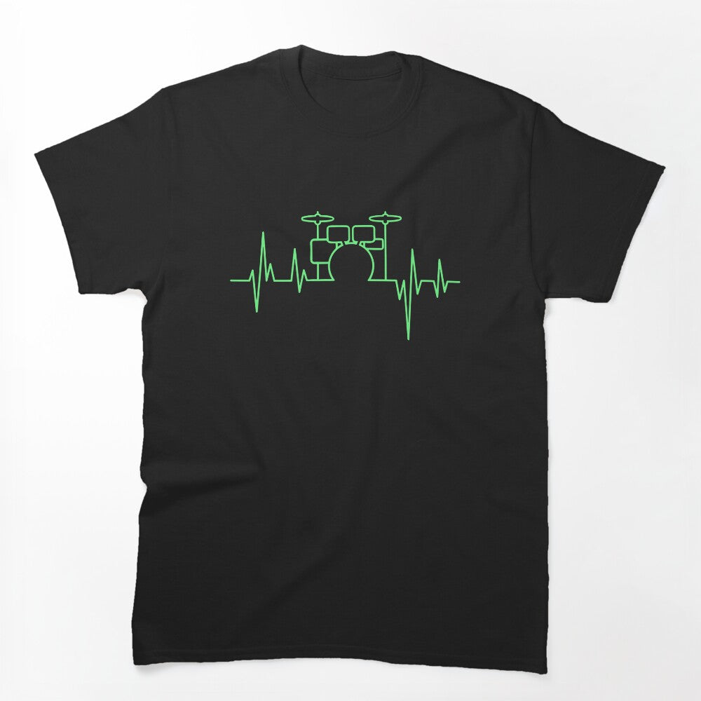 Heart Beat Drum Beat T Shirt