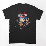 Portrait Of Four Glam Metal Musician Figures Wearing Leather Shirt