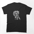Headbanging Metalhead In Black Ink Shirt