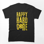 Rave Music Happy Hardcore Smiley Face Yellow Shirt