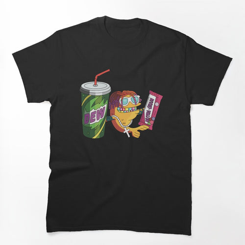 American Dad - Klaus - Nutra-Grain Bar And Dew Shirt