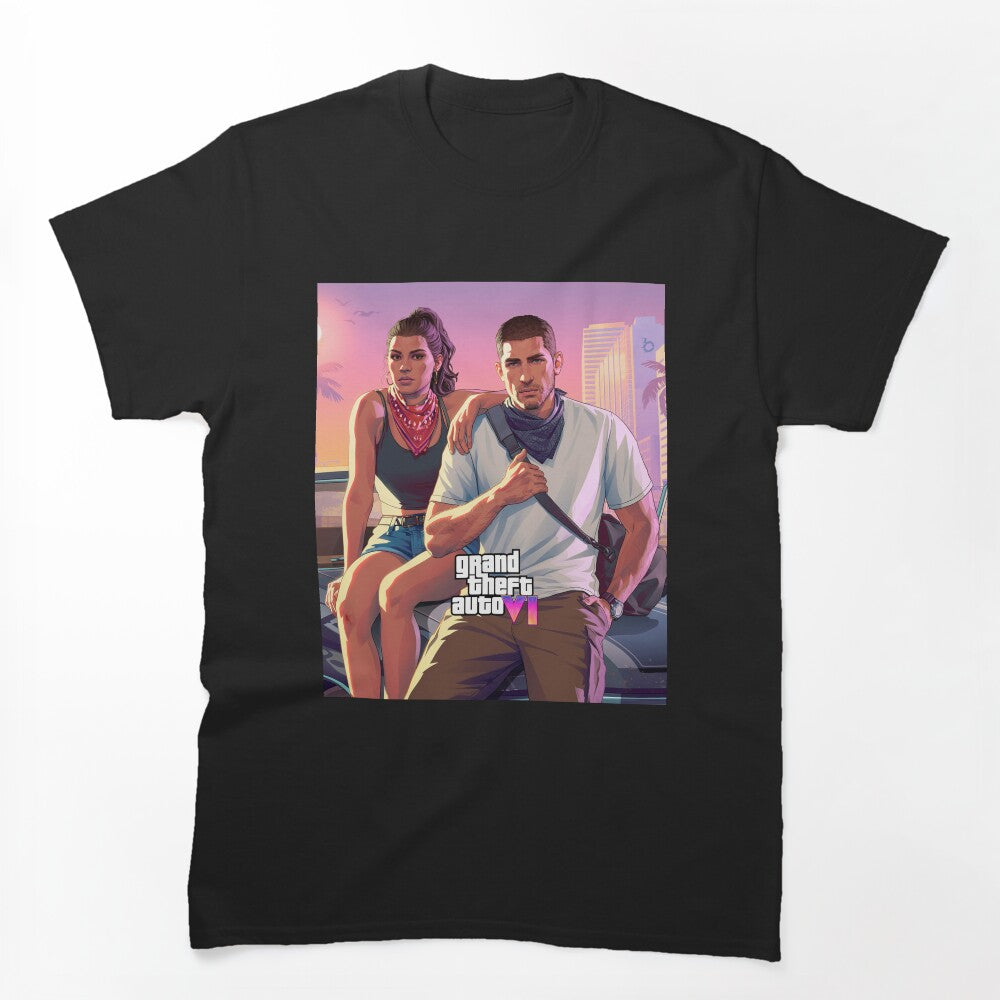 GTA VI Jason And Lucia Shirt