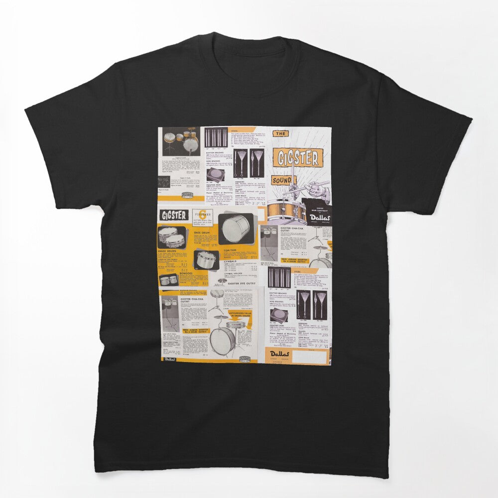 Gigster Drum Design Shirt
