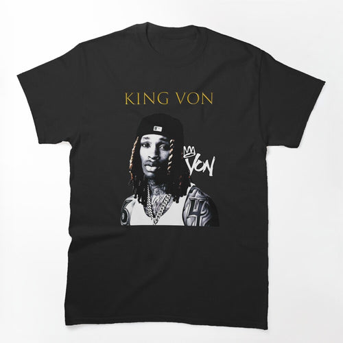 King Von BW Shirt
