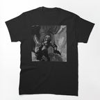 GOTHIC GIRL BLACK AND WHITE Shirt