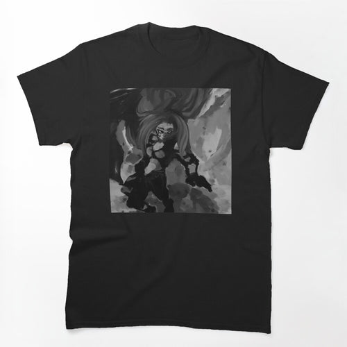 GOTHIC GIRL BLACK AND WHITE Shirt