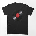 Vinyl Record Red Label Retro Music LP Design Shirt