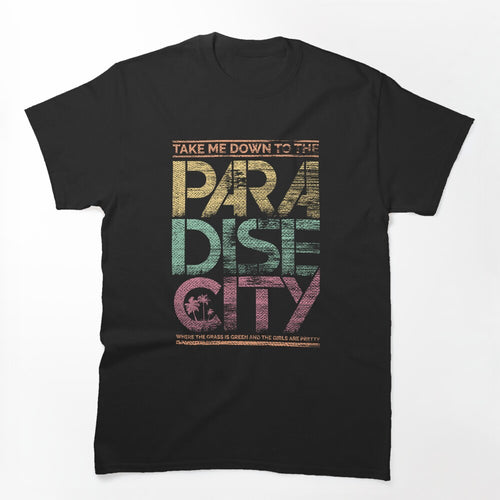 Guns N Roses - Paradise City Lyrics Shirt