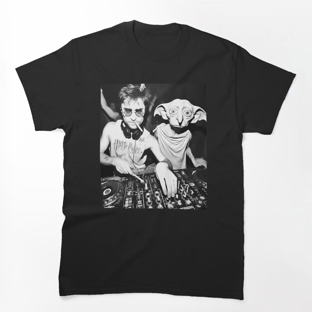 D O B B Y And Dj Harry P O T T E R Meme Shirt
