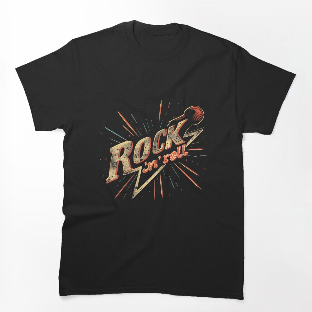 Thunderbolt Rock 'n' Roll Logo Shirt