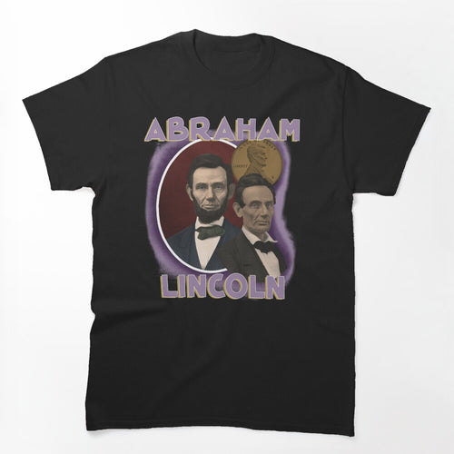 Abraham Lincoln 16th President Gangsta Rap Band Bootleg Shirt