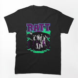 Green Retro Style Glam Metal Band Shirt