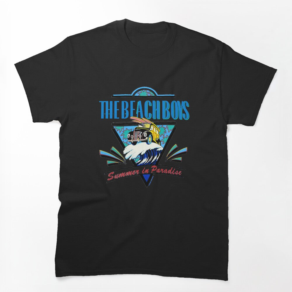 Vintage Rock Band Summer In Paradise Album Shirt