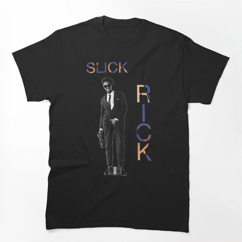 Slick Rick Inspired Retro Hip Hop Music Design Shirt