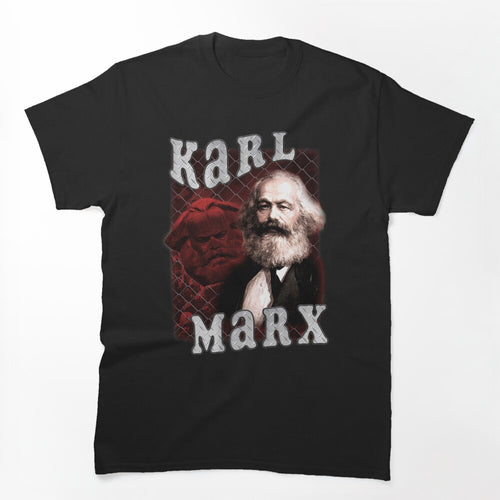 Karl Marx 90s Bootleg Rap Shirt