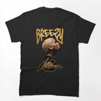 Chris Brown Breezy R&B Portrait Design Shirt