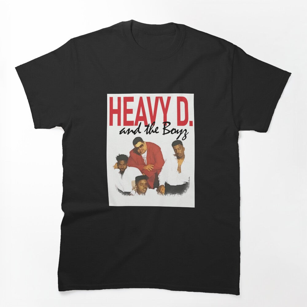 Heavy D And The Boyz Vintage Hip Hop Reprint Shirt