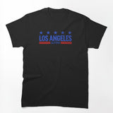 Retro Los Angeles CA Blue Shirt