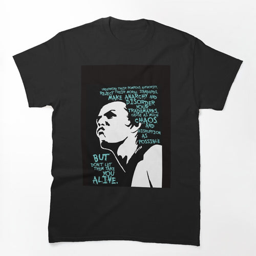Sid Vicious Dead Or Alive Shirt