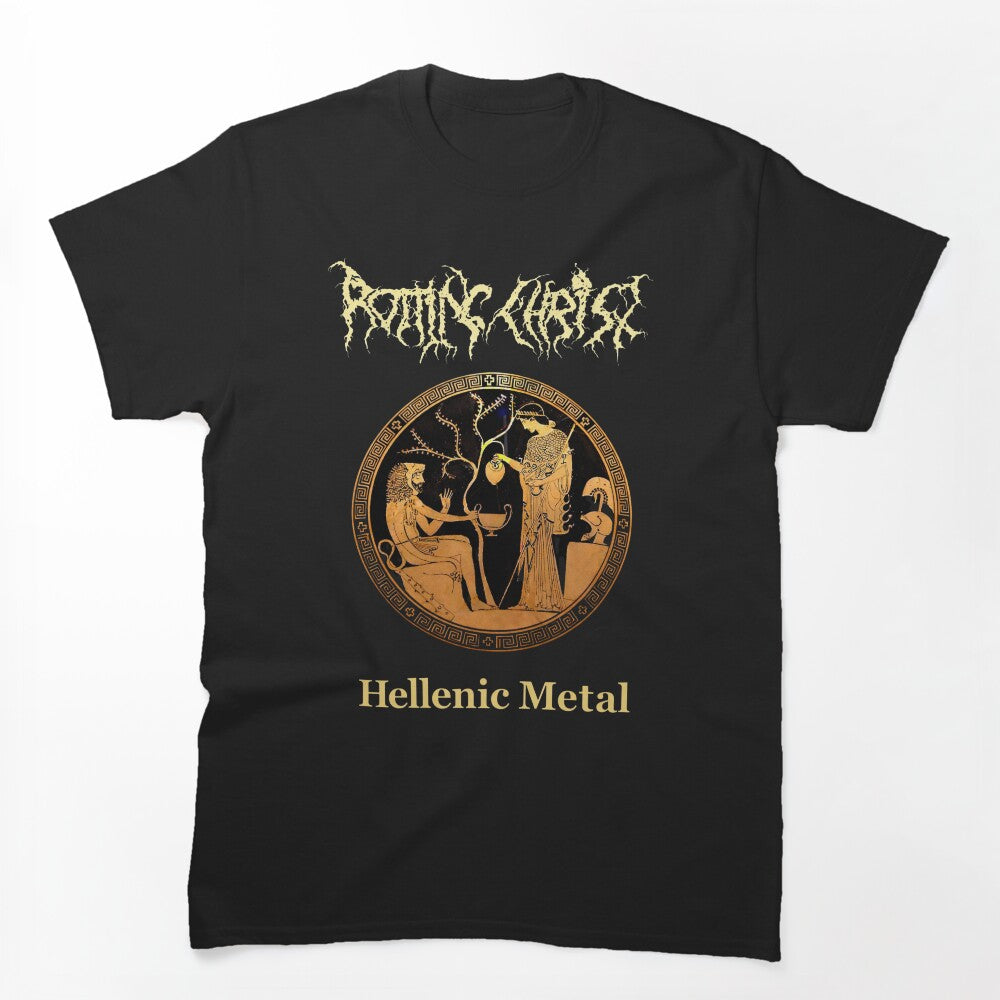 Rotting Christ Hellenic Metal High Resolution Greek Black Metal Shirt