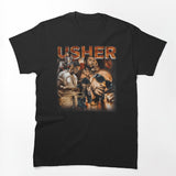 Vintage 90s Hip Hop Rap Musician Collage Shirt