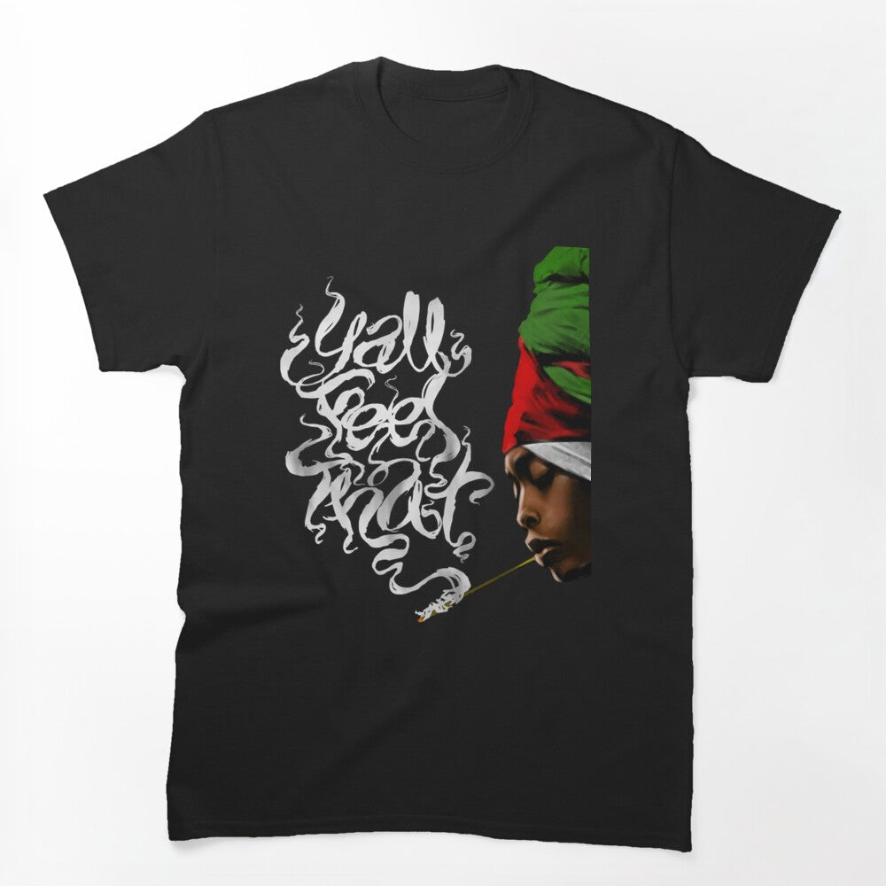 Erykah Badu Smoke Marijuana Shirt