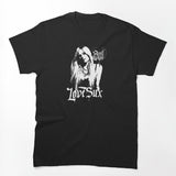 Women Silhouette Style Punk Rock Singer Shirt